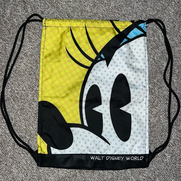 Walt Disney World Mickey & Minnie nylon string bag - Picture 3 of 12